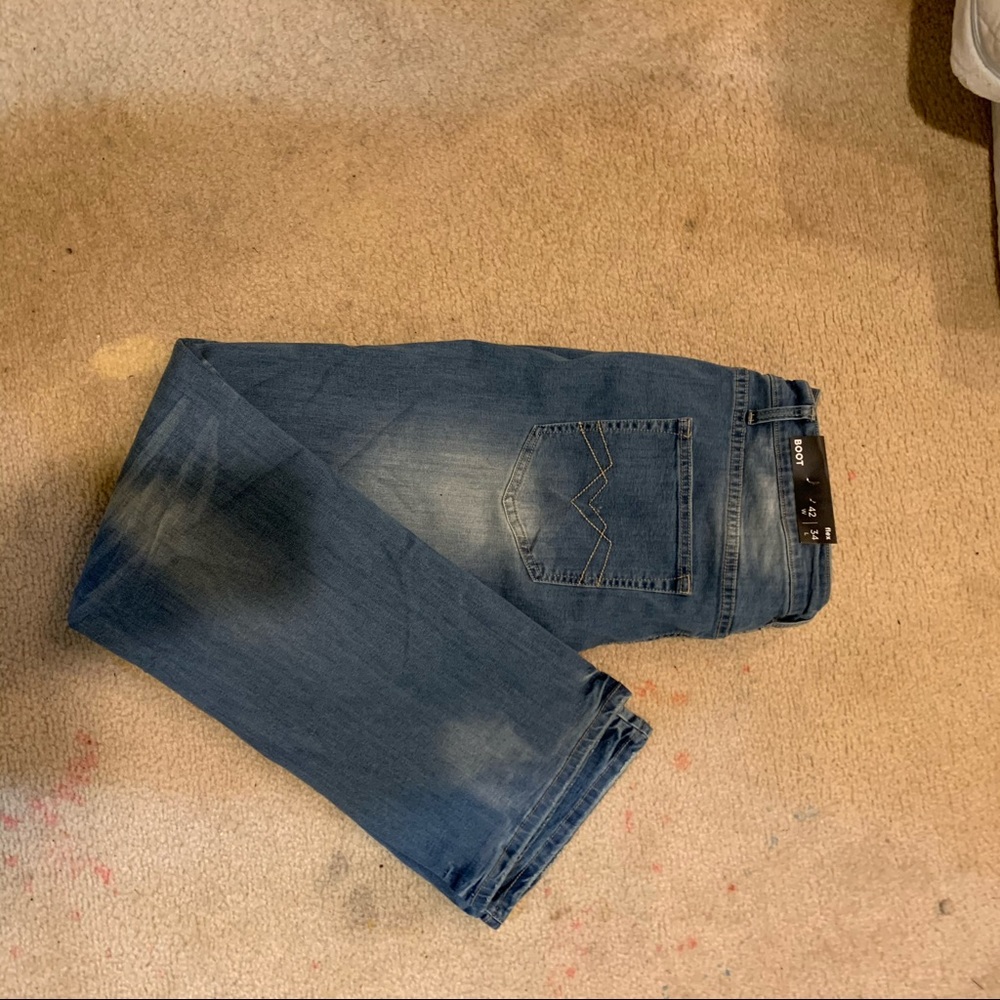 Medium wash jeans